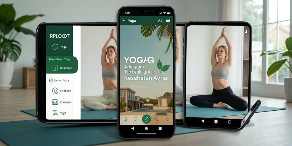 Antarmuka intuitif RPLOOT dengan berbagai fitur Yoga yang memudahkan pengguna.