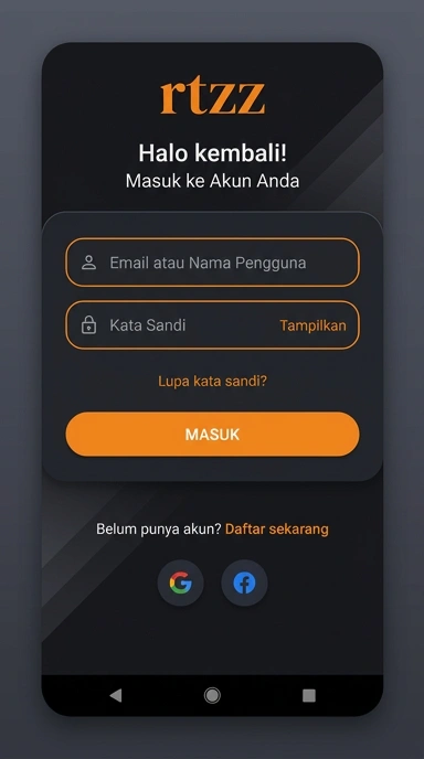 Masuk ke Akun rtzz dengan Mudah dan Cepat