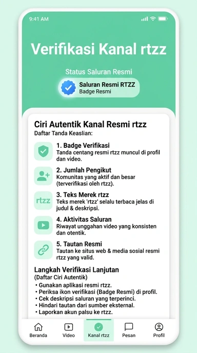 Kanal Resmi rtzz untuk Pengguna Android Indonesia